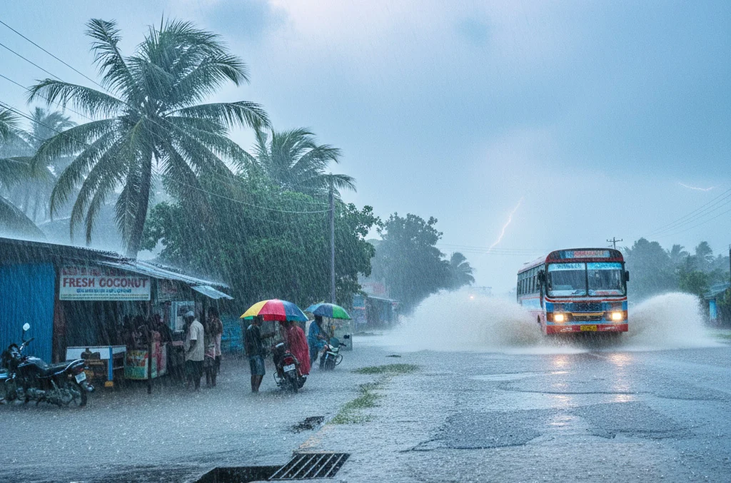 வடக்கு-கிழக்கில் தொடரும் பெருமழை அபாயம்!