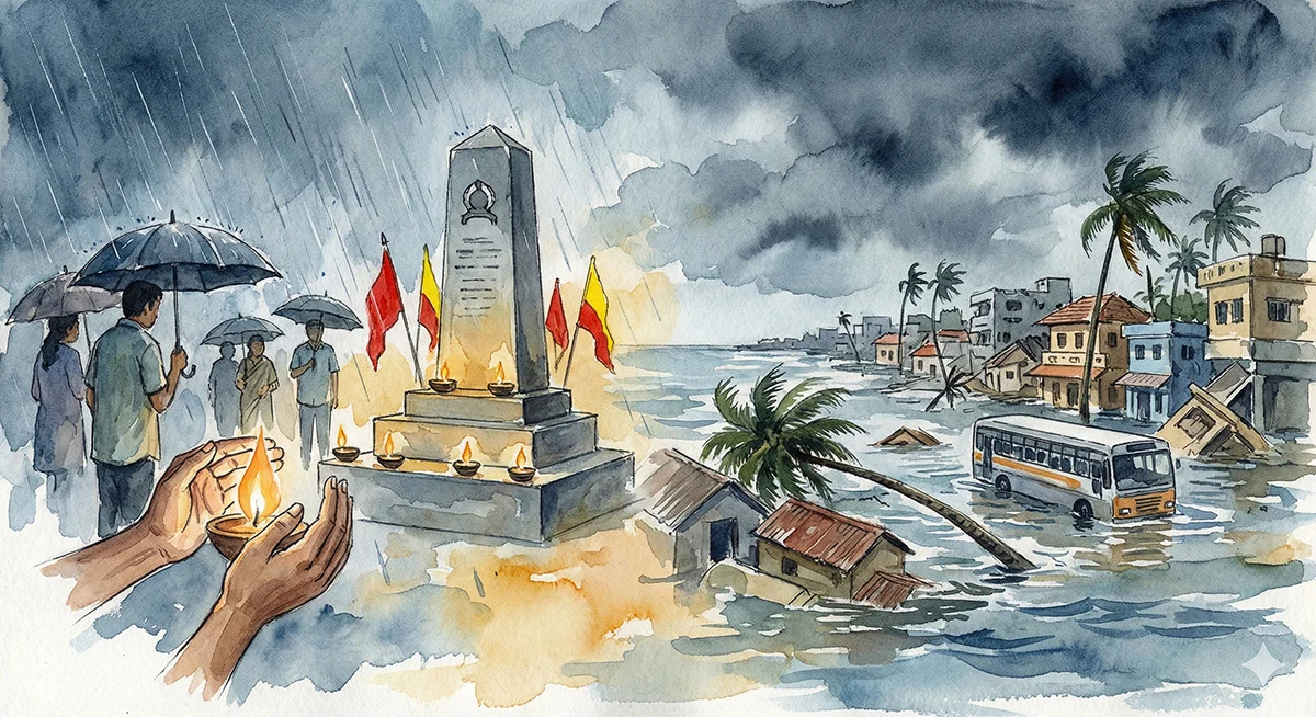 மாவீரர் நாள்; புயல்; கொலை