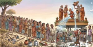 மழைக்காக மந்திர நீரைத் தெளிக்கும் நாட்டில் ஜோதிடர்கள்?
